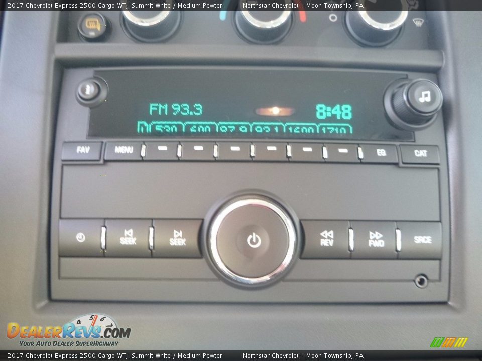 2017 Chevrolet Express 2500 Cargo WT Summit White / Medium Pewter Photo #19
