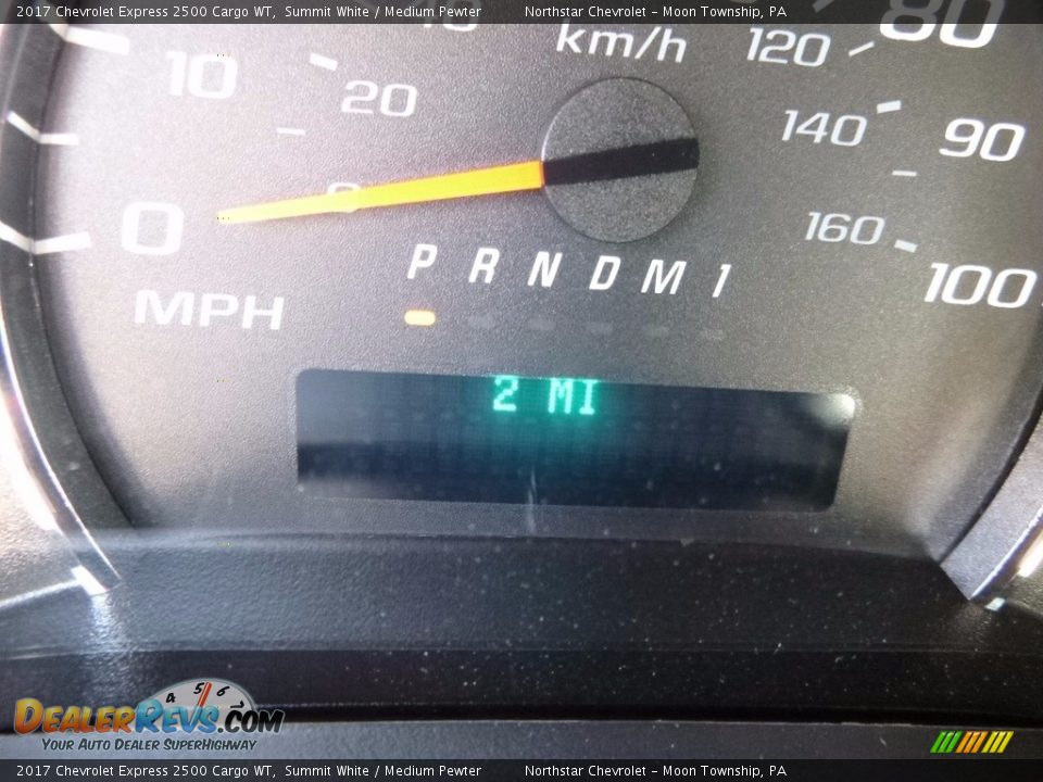 2017 Chevrolet Express 2500 Cargo WT Summit White / Medium Pewter Photo #20
