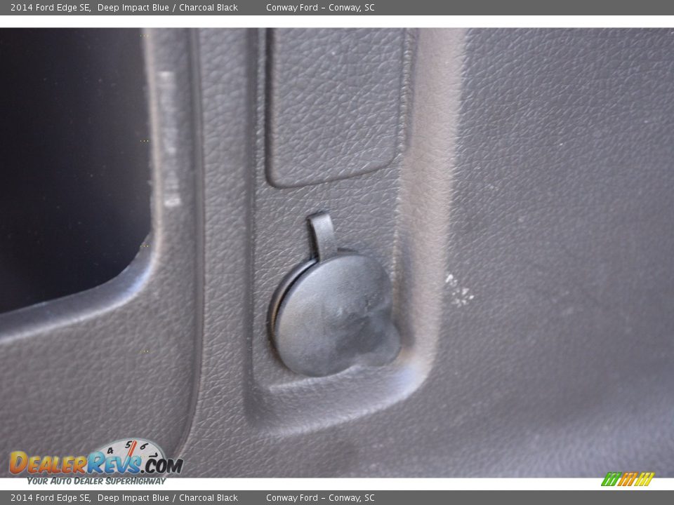 2014 Ford Edge SE Deep Impact Blue / Charcoal Black Photo #16