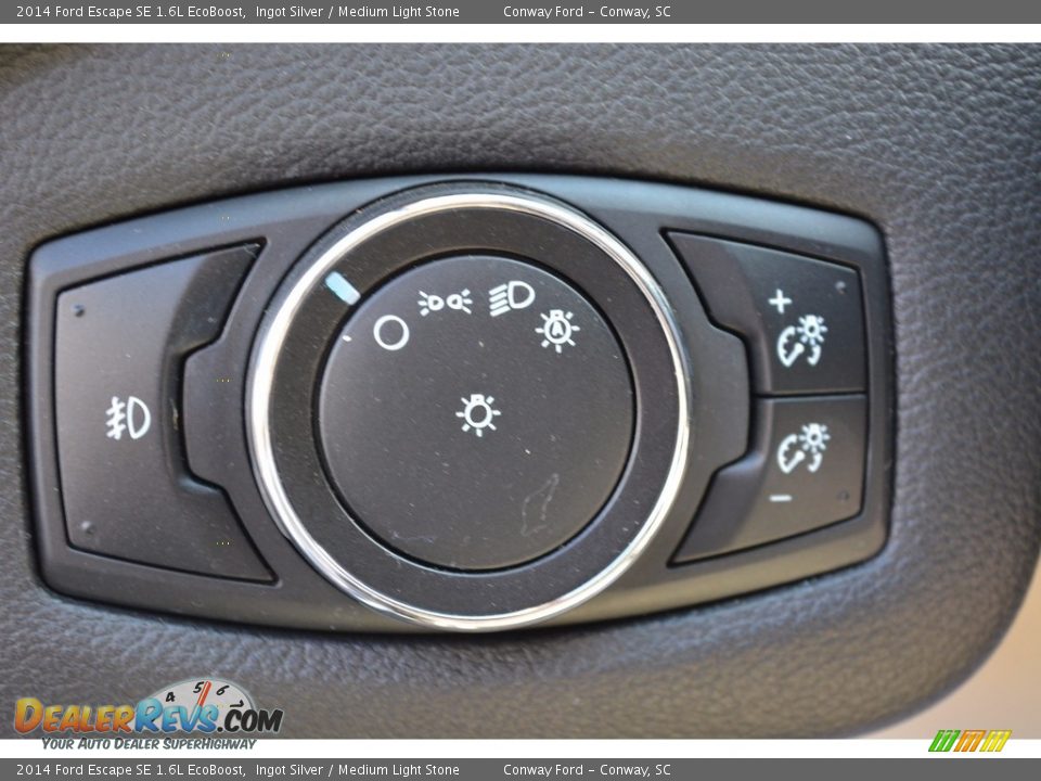 2014 Ford Escape SE 1.6L EcoBoost Ingot Silver / Medium Light Stone Photo #12
