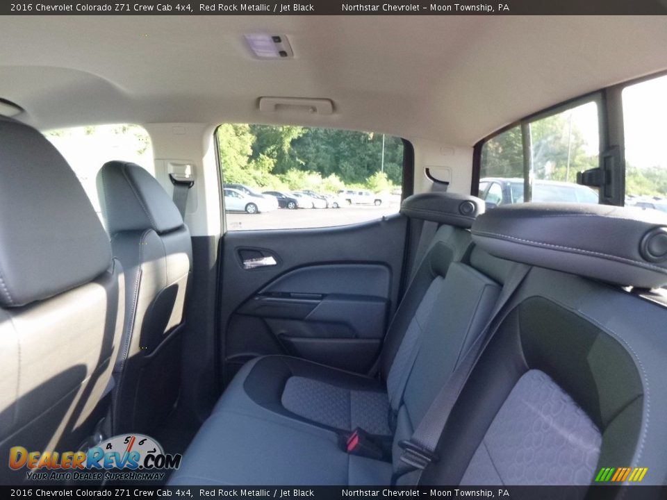 2016 Chevrolet Colorado Z71 Crew Cab 4x4 Red Rock Metallic / Jet Black Photo #11