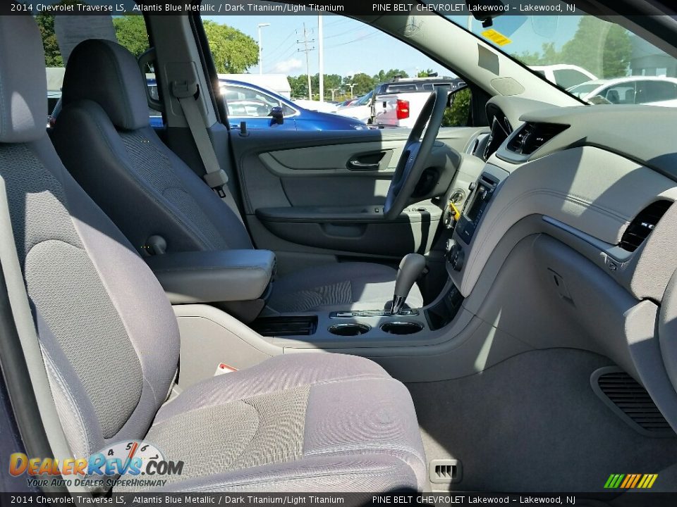 2014 Chevrolet Traverse LS Atlantis Blue Metallic / Dark Titanium/Light Titanium Photo #9