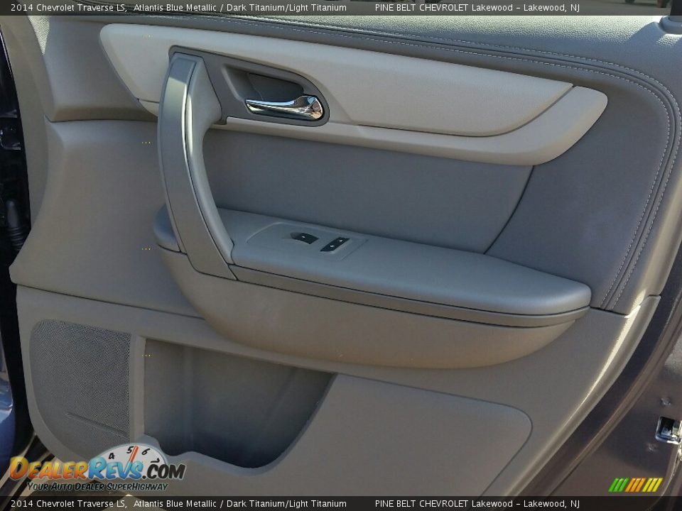 2014 Chevrolet Traverse LS Atlantis Blue Metallic / Dark Titanium/Light Titanium Photo #10