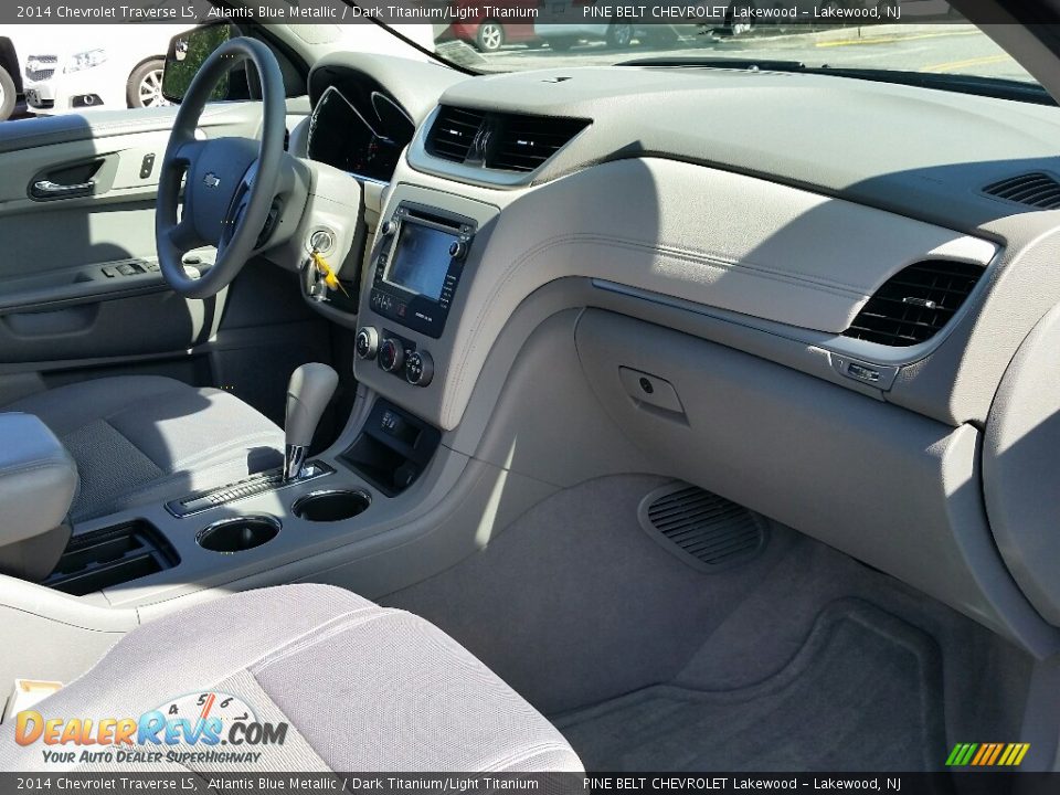 2014 Chevrolet Traverse LS Atlantis Blue Metallic / Dark Titanium/Light Titanium Photo #11