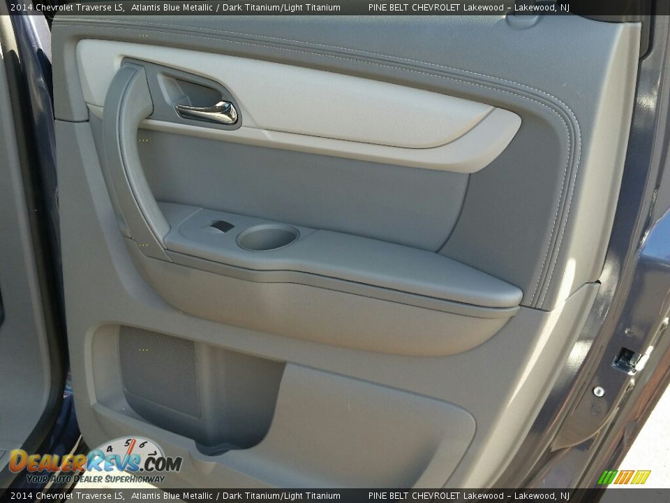 2014 Chevrolet Traverse LS Atlantis Blue Metallic / Dark Titanium/Light Titanium Photo #15