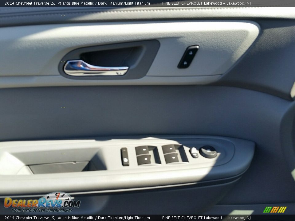 2014 Chevrolet Traverse LS Atlantis Blue Metallic / Dark Titanium/Light Titanium Photo #17