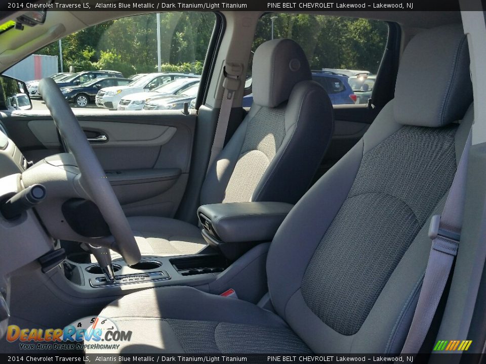 2014 Chevrolet Traverse LS Atlantis Blue Metallic / Dark Titanium/Light Titanium Photo #20