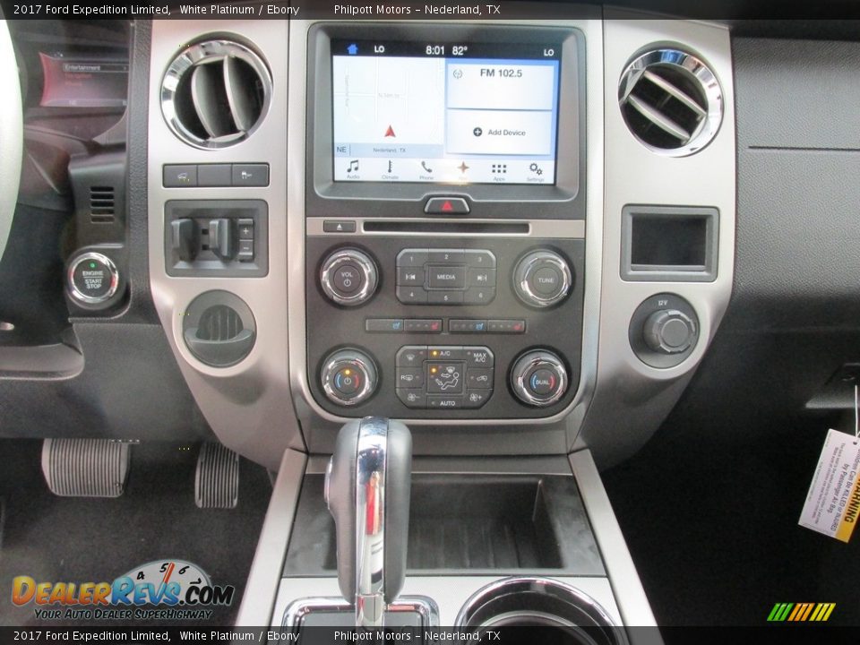 Controls of 2017 Ford Expedition Limited Photo #29