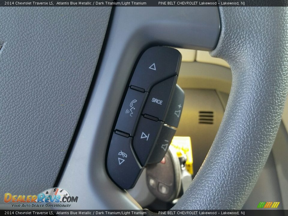 2014 Chevrolet Traverse LS Atlantis Blue Metallic / Dark Titanium/Light Titanium Photo #23