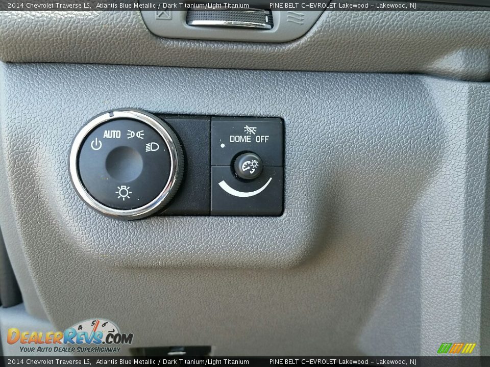 2014 Chevrolet Traverse LS Atlantis Blue Metallic / Dark Titanium/Light Titanium Photo #24
