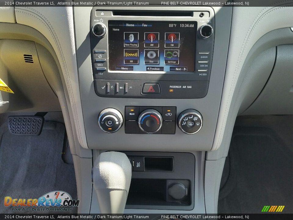 2014 Chevrolet Traverse LS Atlantis Blue Metallic / Dark Titanium/Light Titanium Photo #26