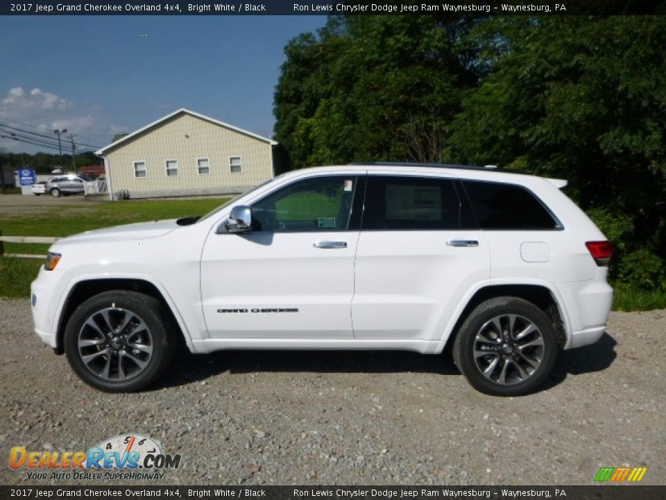 Bright White 2017 Jeep Grand Cherokee Overland 4x4 Photo #2