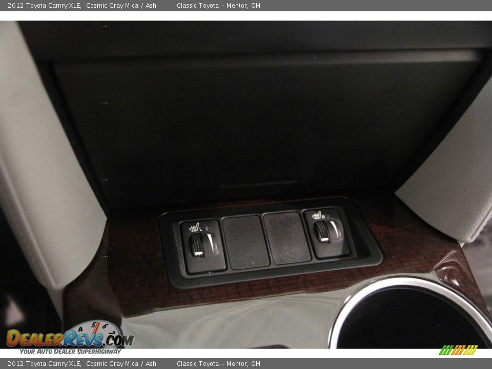 2012 Toyota Camry XLE Cosmic Gray Mica / Ash Photo #12
