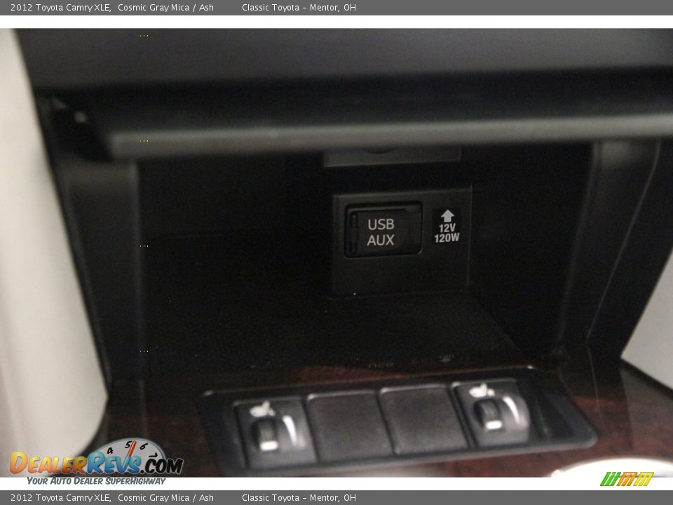 2012 Toyota Camry XLE Cosmic Gray Mica / Ash Photo #13