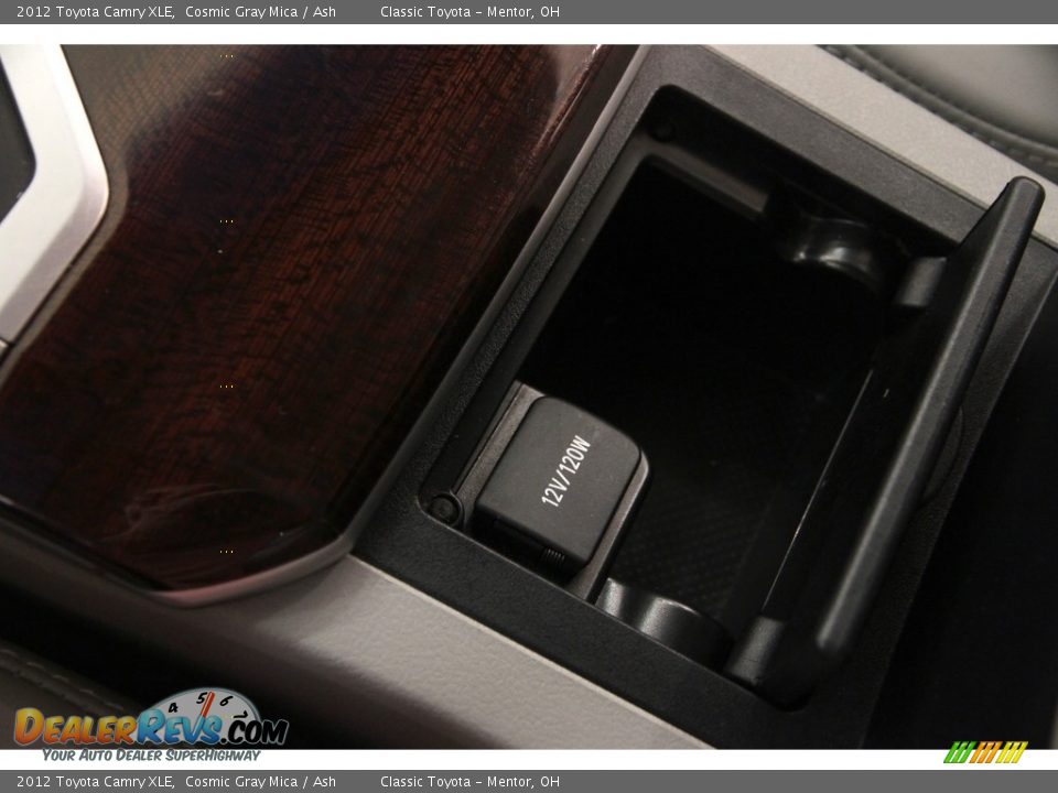 2012 Toyota Camry XLE Cosmic Gray Mica / Ash Photo #15
