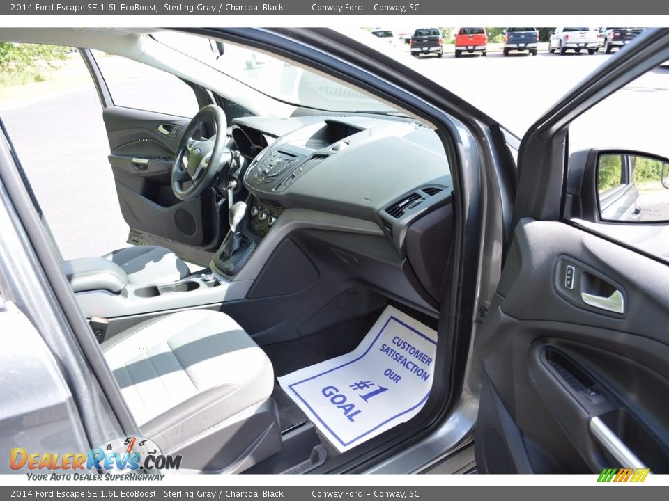 2014 Ford Escape SE 1.6L EcoBoost Sterling Gray / Charcoal Black Photo #29