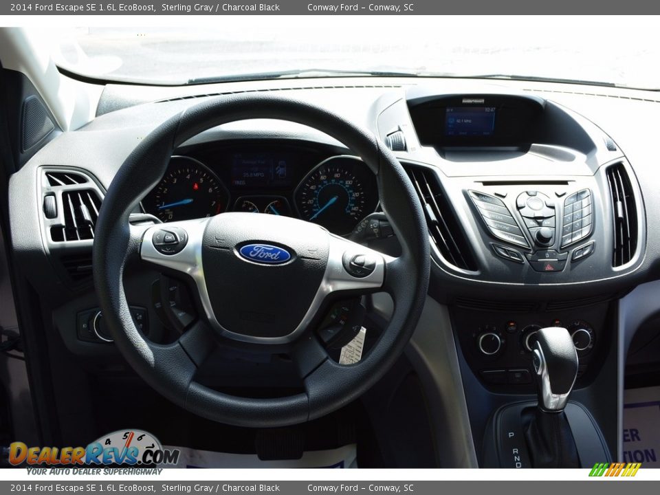 2014 Ford Escape SE 1.6L EcoBoost Sterling Gray / Charcoal Black Photo #31