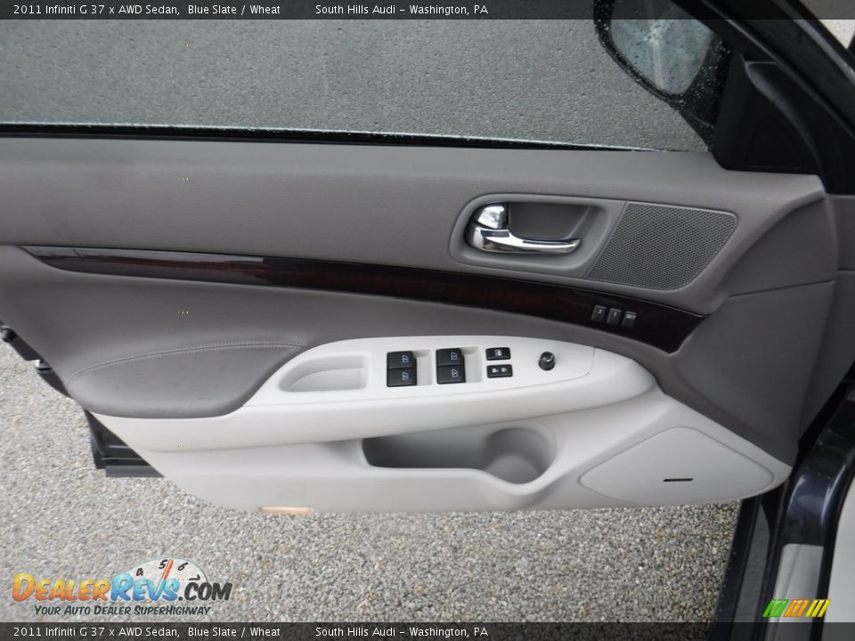 2011 Infiniti G 37 x AWD Sedan Blue Slate / Wheat Photo #16
