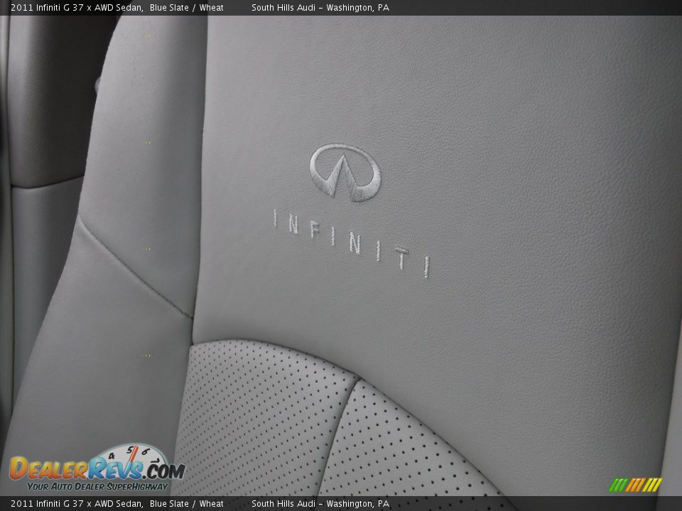 2011 Infiniti G 37 x AWD Sedan Blue Slate / Wheat Photo #34