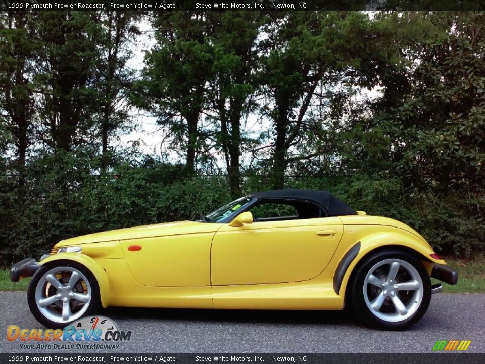1999 Plymouth Prowler Roadster Prowler Yellow / Agate Photo #1