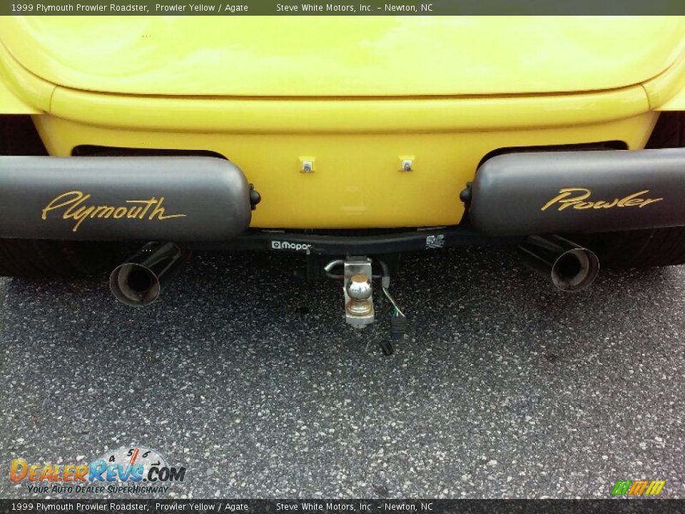 1999 Plymouth Prowler Roadster Prowler Yellow / Agate Photo #26