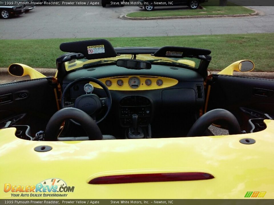 1999 Plymouth Prowler Roadster Prowler Yellow / Agate Photo #27