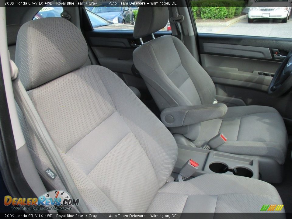 2009 Honda CR-V LX 4WD Royal Blue Pearl / Gray Photo #19
