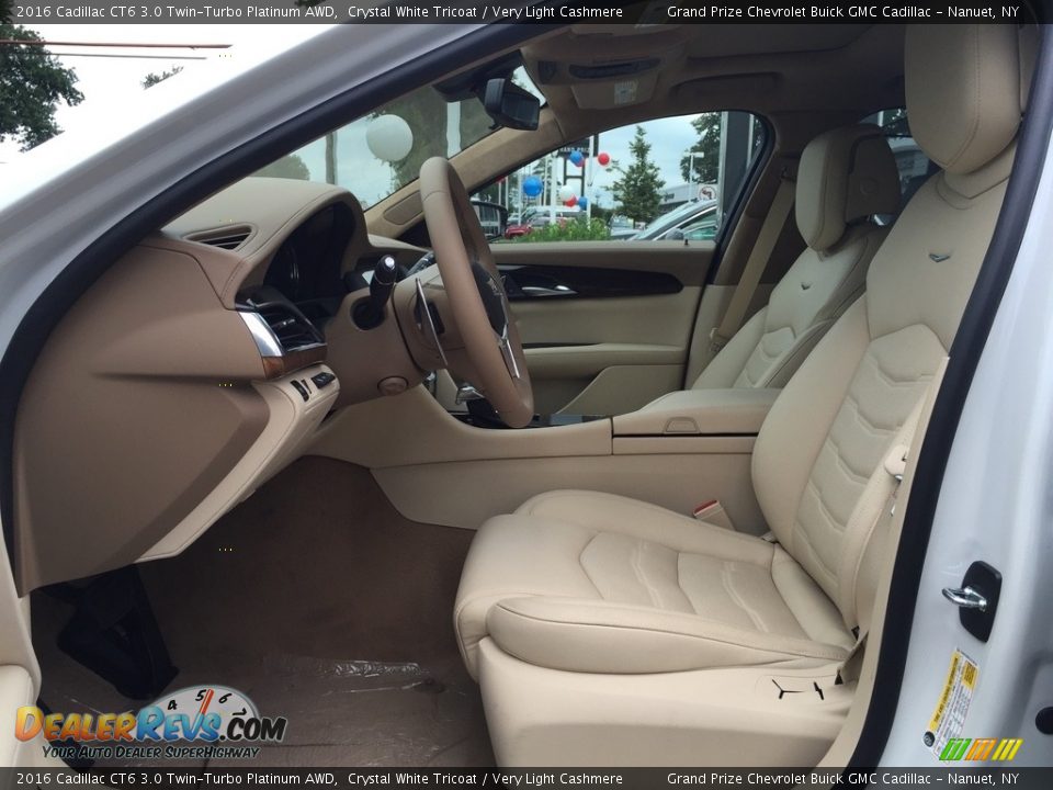 Very Light Cashmere Interior - 2016 Cadillac CT6 3.0 Twin-Turbo Platinum AWD Photo #9