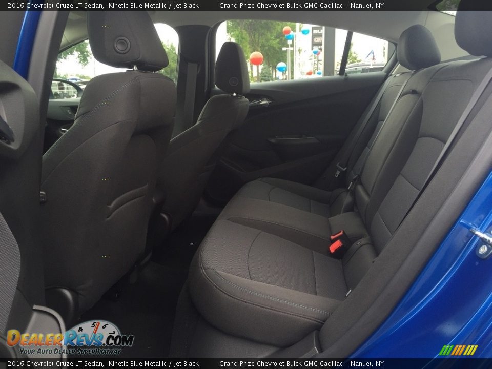 2016 Chevrolet Cruze LT Sedan Kinetic Blue Metallic / Jet Black Photo #7