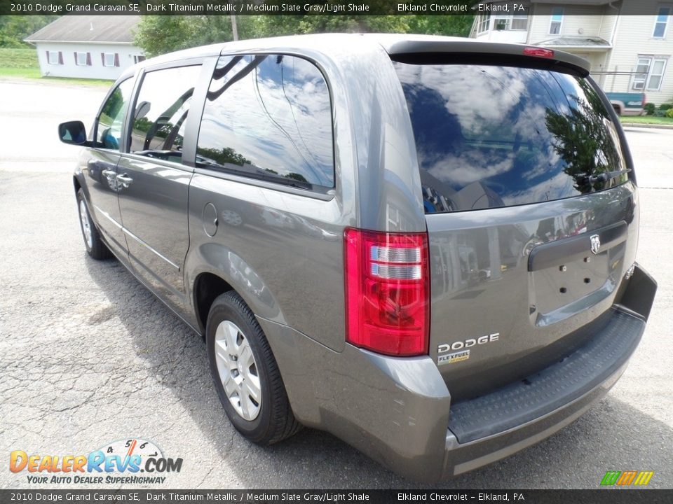 2010 Dodge Grand Caravan SE Dark Titanium Metallic / Medium Slate Gray/Light Shale Photo #8