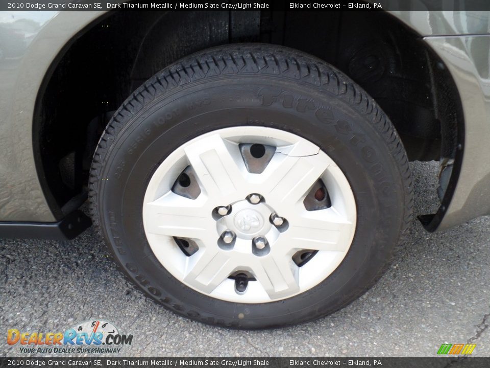 2010 Dodge Grand Caravan SE Dark Titanium Metallic / Medium Slate Gray/Light Shale Photo #9