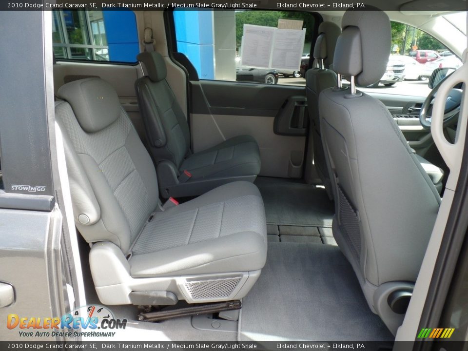 2010 Dodge Grand Caravan SE Dark Titanium Metallic / Medium Slate Gray/Light Shale Photo #36