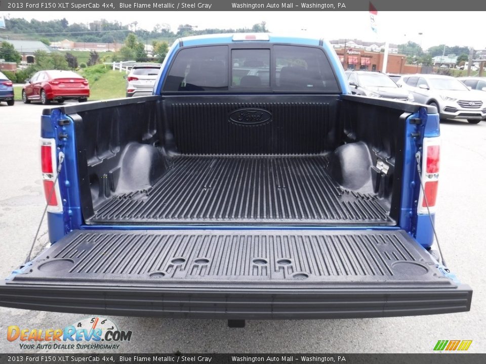2013 Ford F150 XLT SuperCab 4x4 Blue Flame Metallic / Steel Gray Photo #12