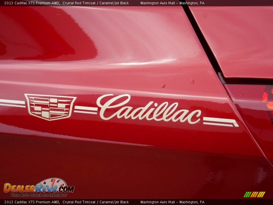 2013 Cadillac XTS Premium AWD Crystal Red Tintcoat / Caramel/Jet Black Photo #9