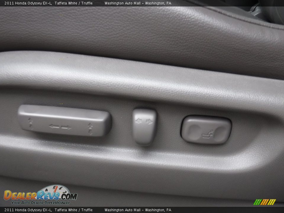 2011 Honda Odyssey EX-L Taffeta White / Truffle Photo #15