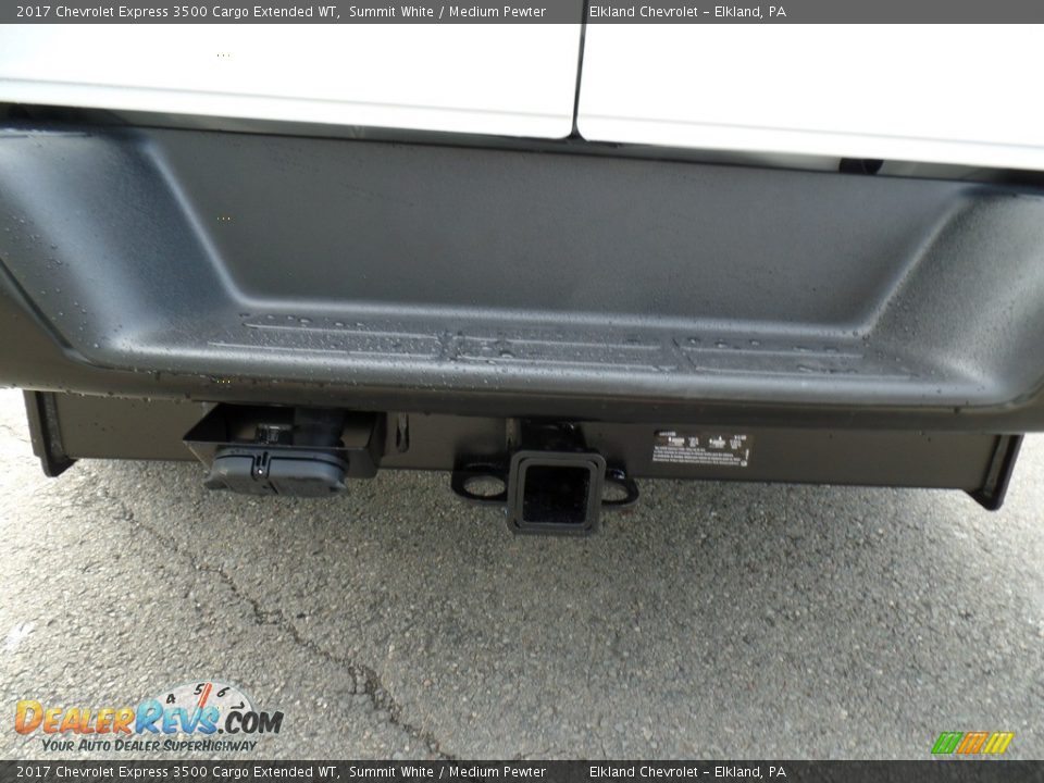 2017 Chevrolet Express 3500 Cargo Extended WT Summit White / Medium Pewter Photo #11