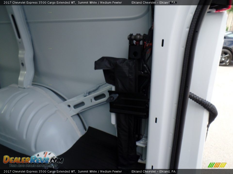 2017 Chevrolet Express 3500 Cargo Extended WT Summit White / Medium Pewter Photo #34