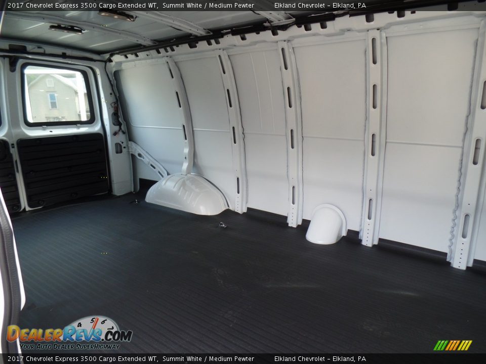 2017 Chevrolet Express 3500 Cargo Extended WT Summit White / Medium Pewter Photo #36