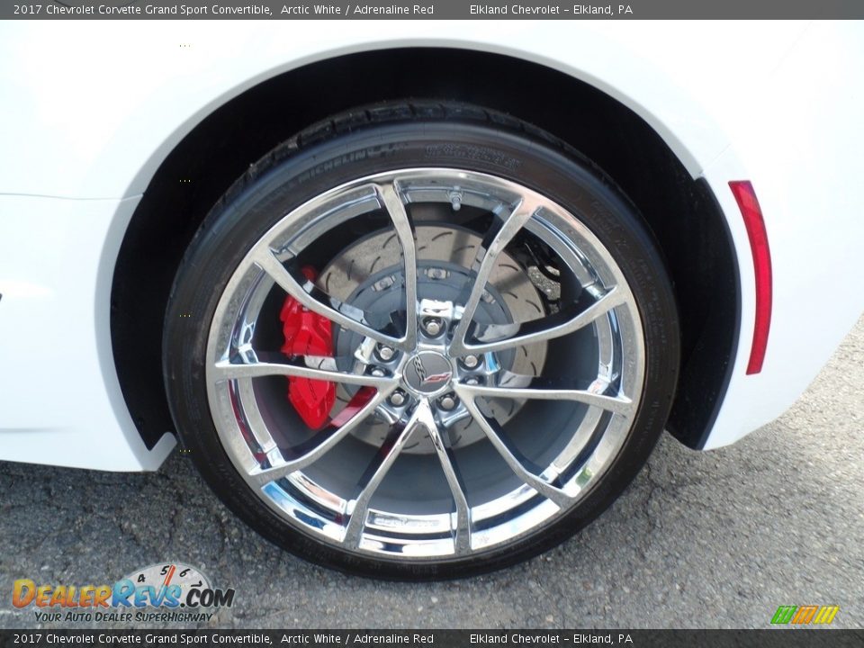 2017 Chevrolet Corvette Grand Sport Convertible Wheel Photo #14