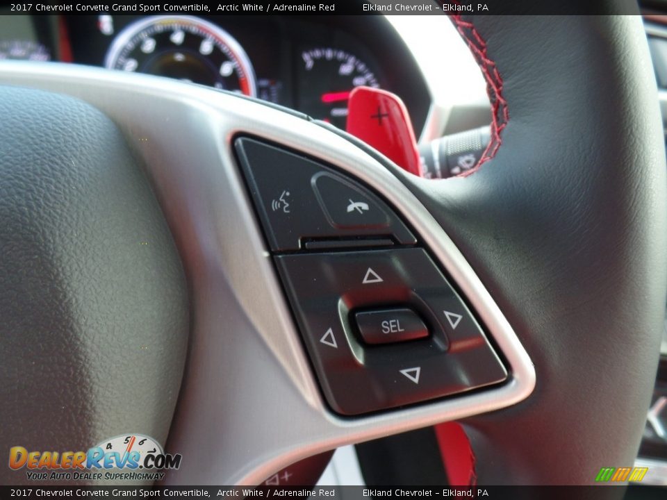 Controls of 2017 Chevrolet Corvette Grand Sport Convertible Photo #24