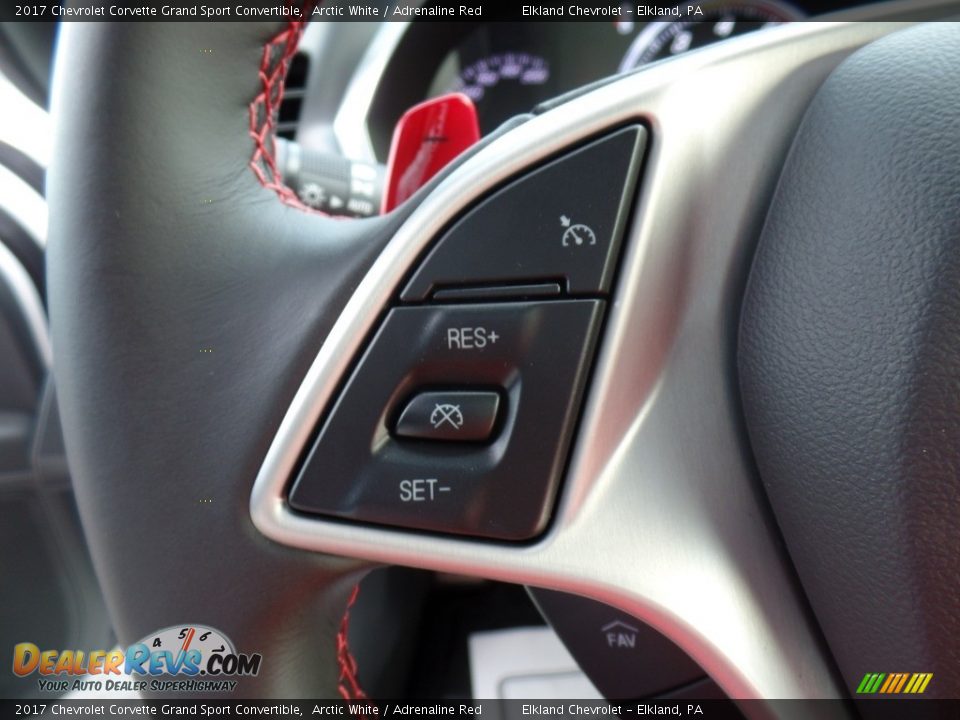 Controls of 2017 Chevrolet Corvette Grand Sport Convertible Photo #25