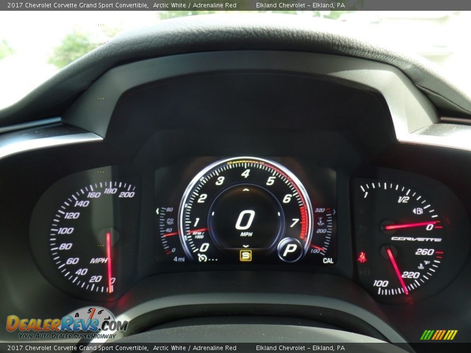 2017 Chevrolet Corvette Grand Sport Convertible Gauges Photo #28