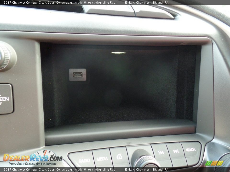 2017 Chevrolet Corvette Grand Sport Convertible Arctic White / Adrenaline Red Photo #34