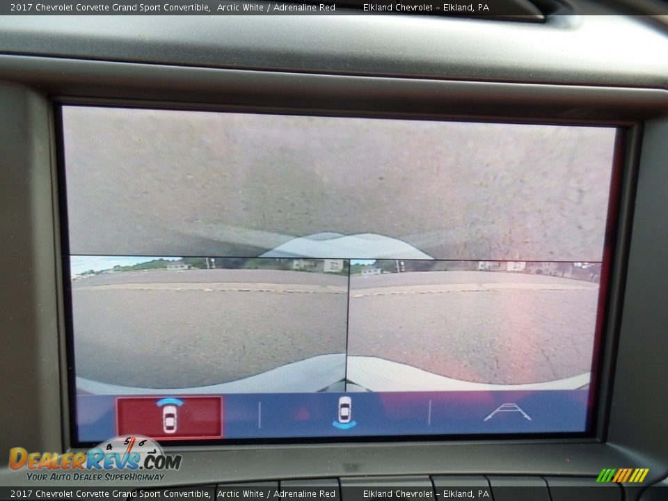 2017 Chevrolet Corvette Grand Sport Convertible Arctic White / Adrenaline Red Photo #36