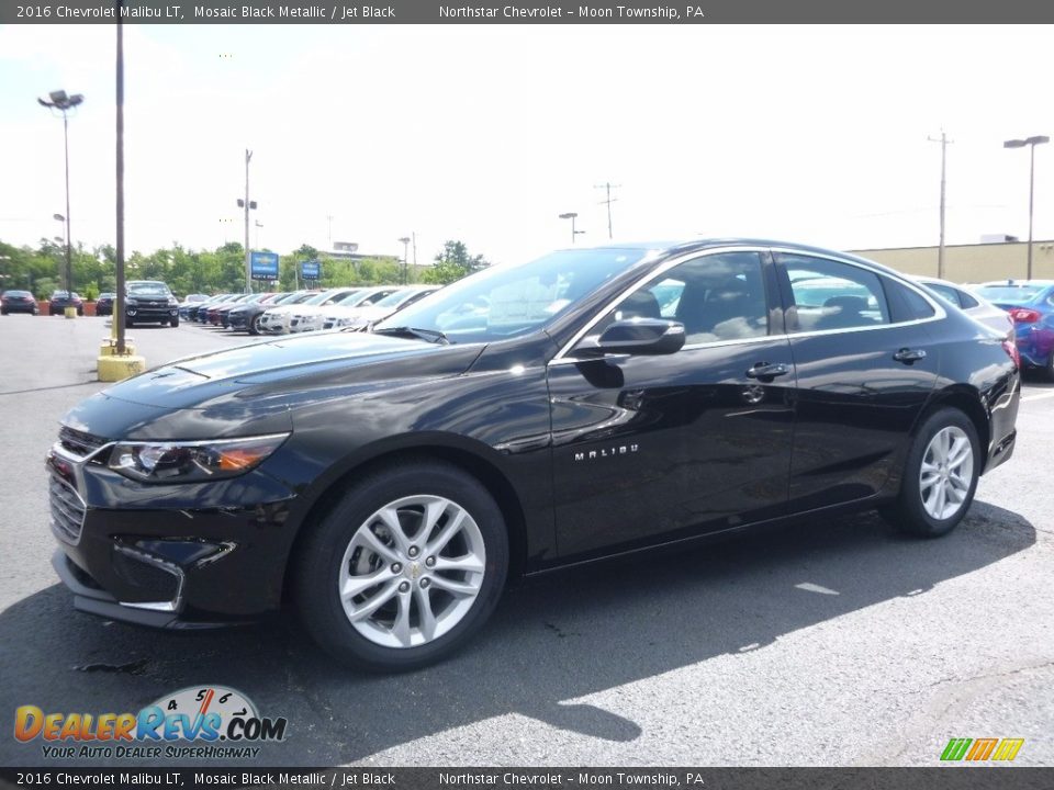 2016 Chevrolet Malibu LT Mosaic Black Metallic / Jet Black Photo #1
