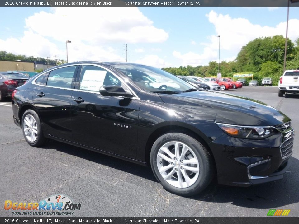 2016 Chevrolet Malibu LT Mosaic Black Metallic / Jet Black Photo #3