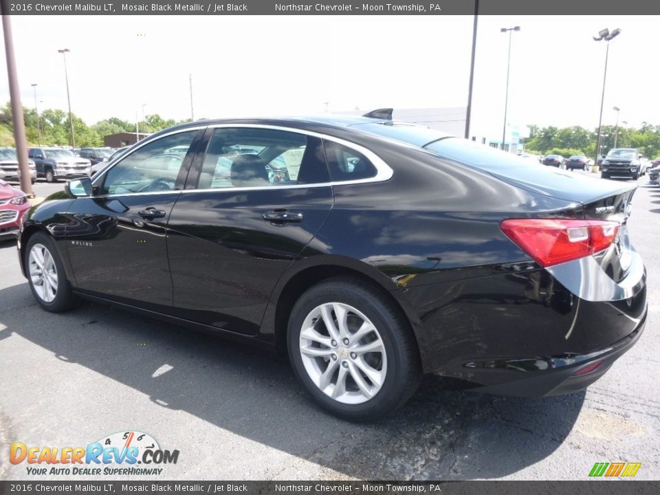 2016 Chevrolet Malibu LT Mosaic Black Metallic / Jet Black Photo #7