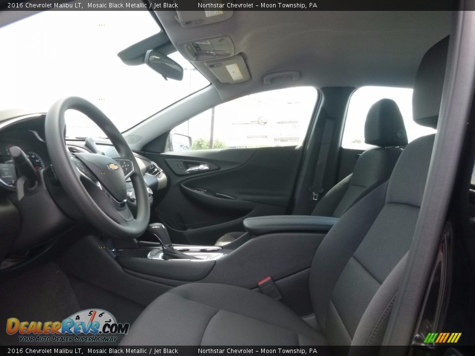 2016 Chevrolet Malibu LT Mosaic Black Metallic / Jet Black Photo #10