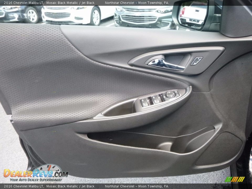 2016 Chevrolet Malibu LT Mosaic Black Metallic / Jet Black Photo #13