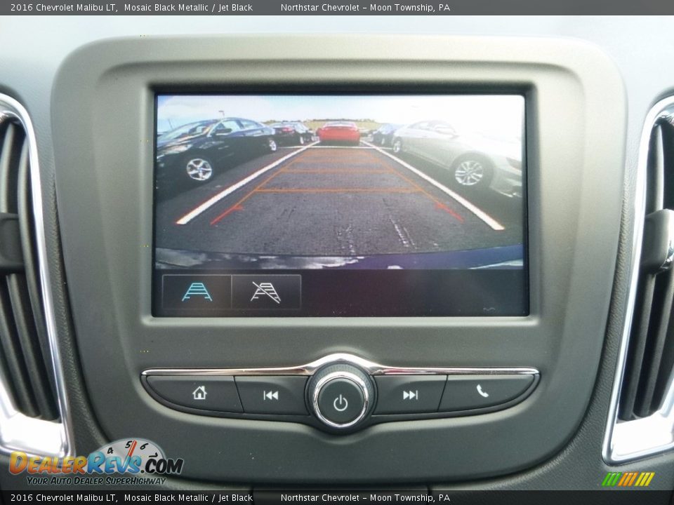 2016 Chevrolet Malibu LT Mosaic Black Metallic / Jet Black Photo #17